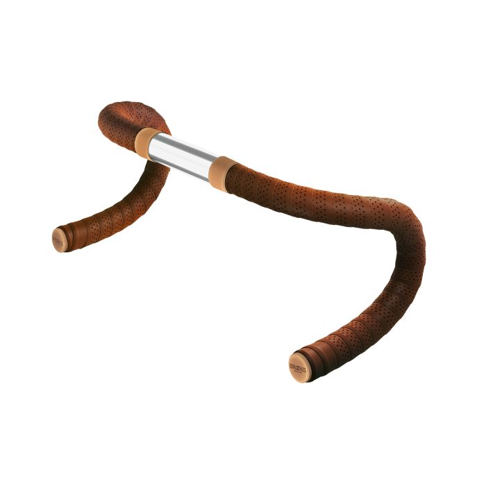 Brooks Lenkerband aus Leder – antikbraun