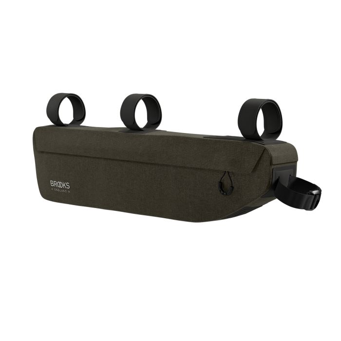 Brooks Scape-Rahmentasche groß (3,5 l) – Schlammgrün