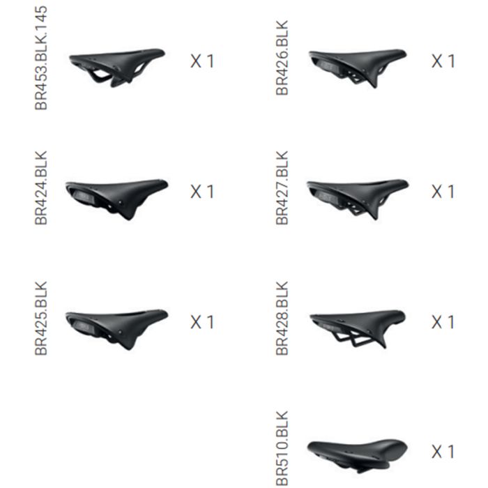 Brooks Cambium Kit 2 (7 Testsättel)