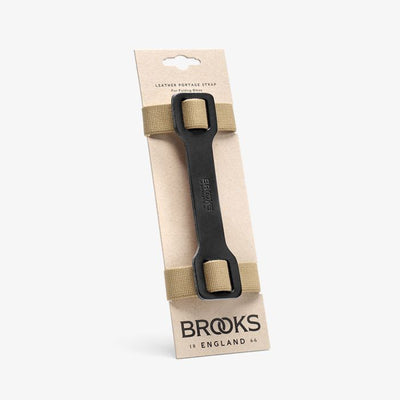 Brooks Leder-Tragegurt – Schwarz