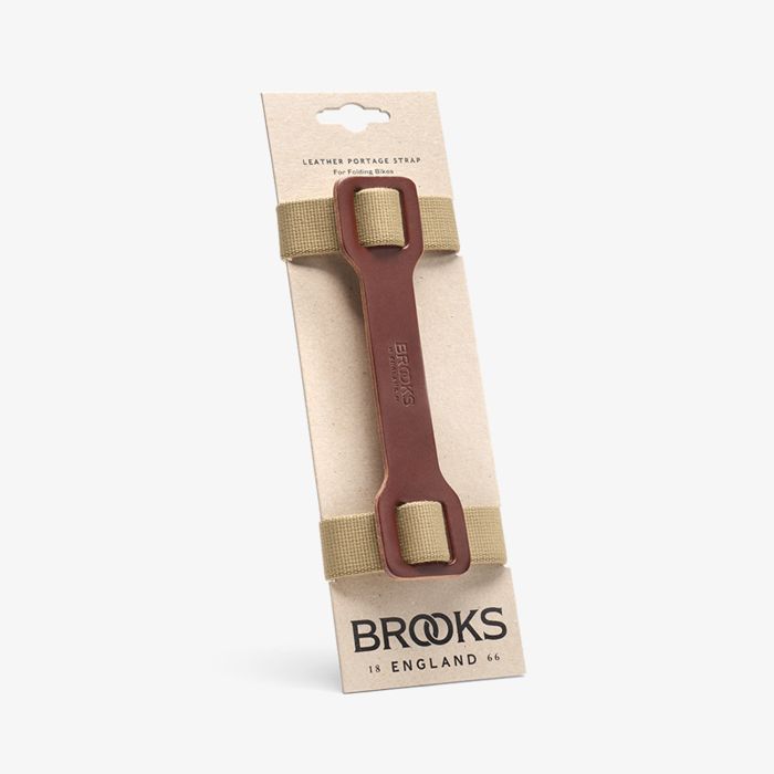 Brooks Leder-Tragegurt – Antikbraun
