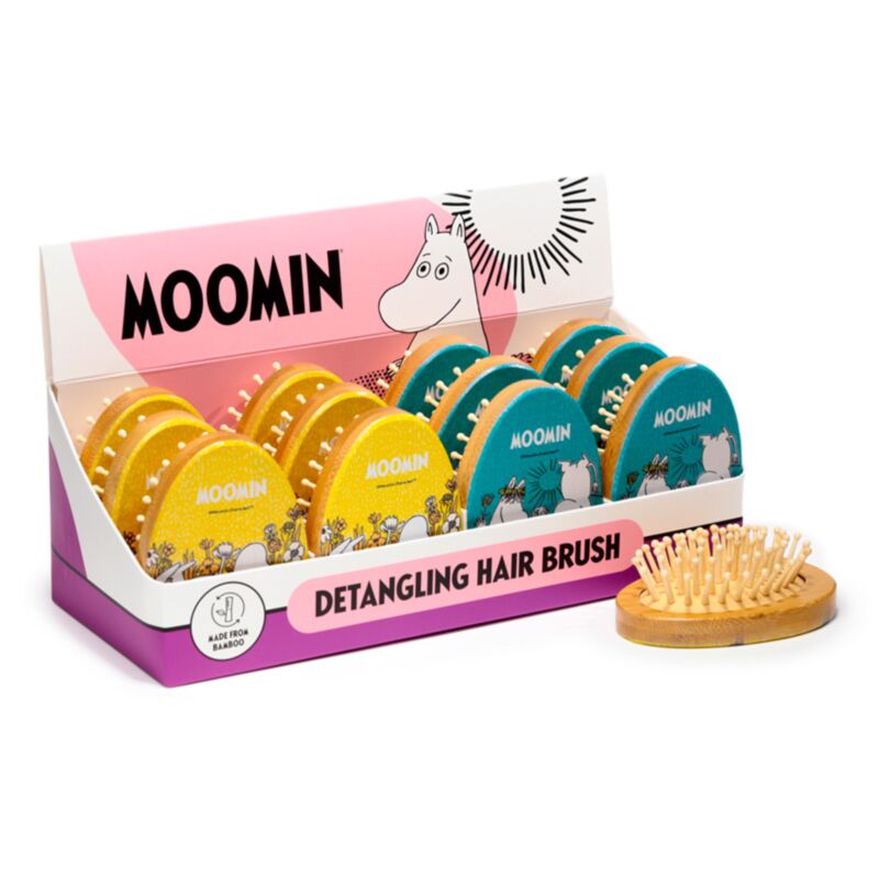 Moomin-förmige Bambushaarbürste