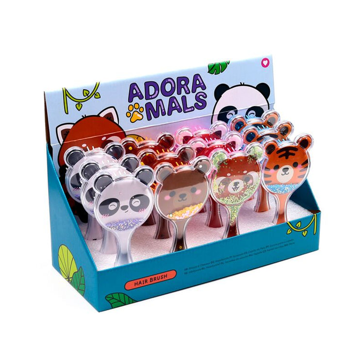Adoramals wilde Glitzer-Haarbürste