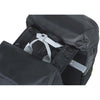 Basilikum Doppelfahrradbeutel Meilen 34 Liter 13 x 26 x 35 cm (2x) schwarzer Kalk