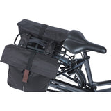 Basilikum Doppelbag City Mik 2 28-32L Schwarz - afbeelding 5