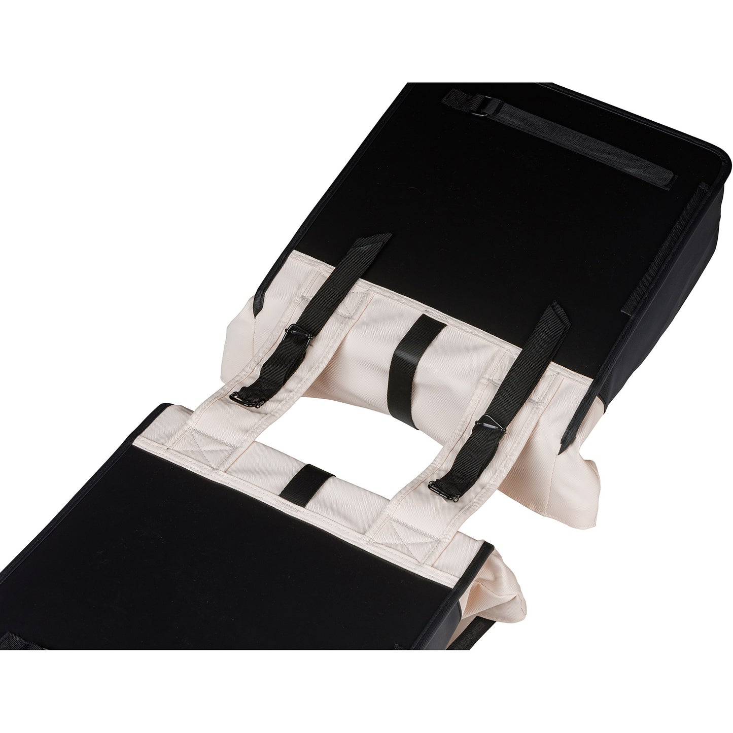 Basil Doppeltasche Vive 28-35l cremefarben schwarz