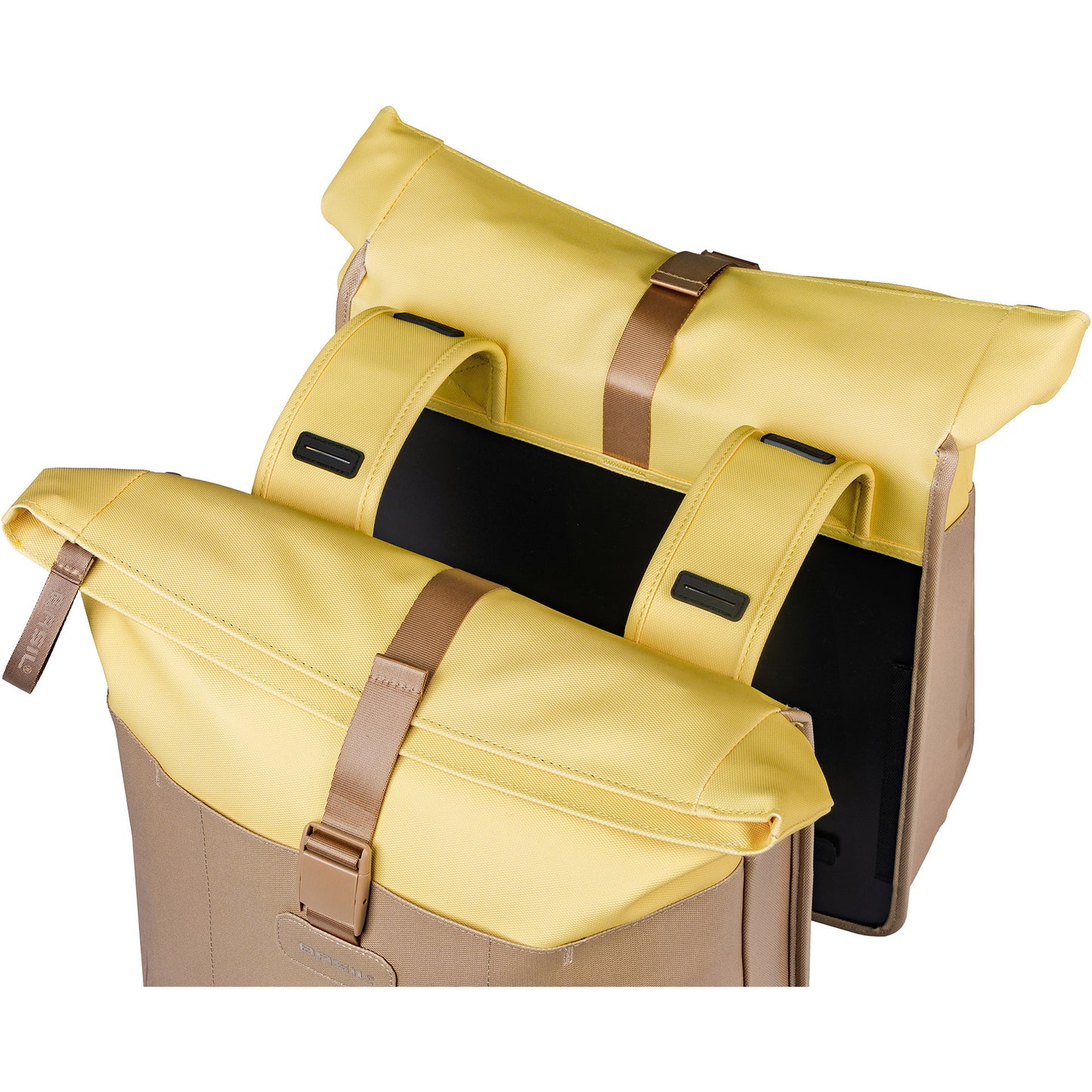 Basil Tasche Vive Double Sandgelb | 35l
