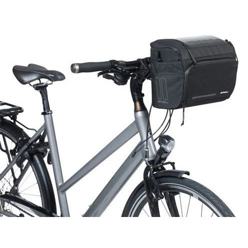Basilikum-Lenkerbeutel KF 7-8 Liter 17 x 23 x 20 cm schwarz