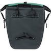 Basil einzelne Fahrradtasche Rivo L Tarppaulin Mik 25-31l 14 x 28 x 43 cm – grün schwarz