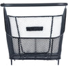 Basilikum Fahrradkorb Symbol M Multi -System NX 12 Liter 39 x 24 x 13 - Schwarz