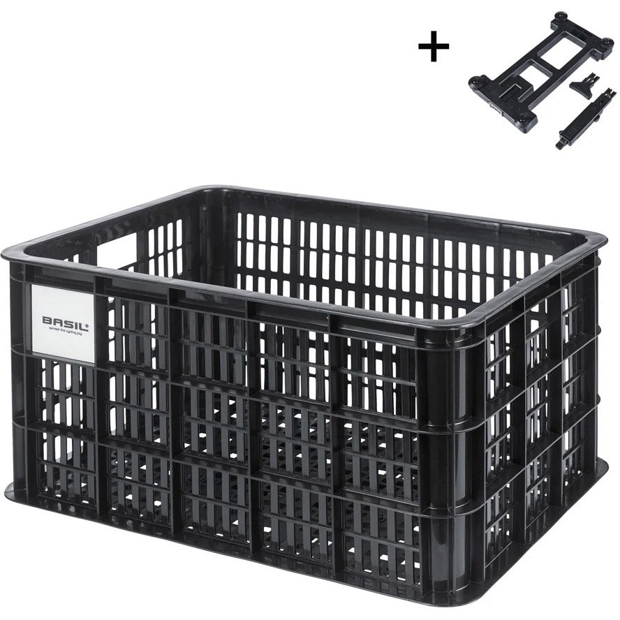 Basil Krat Groot 40L Mike Black Recycling