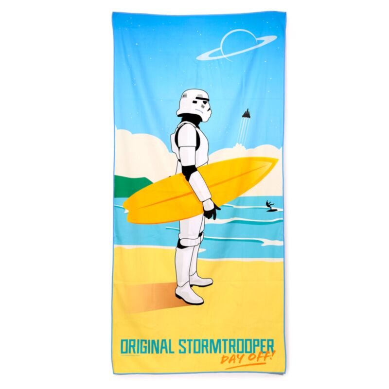 Das ursprüngliche Sturmtrooper Surf Day Mikrofaser -Strandtuch
