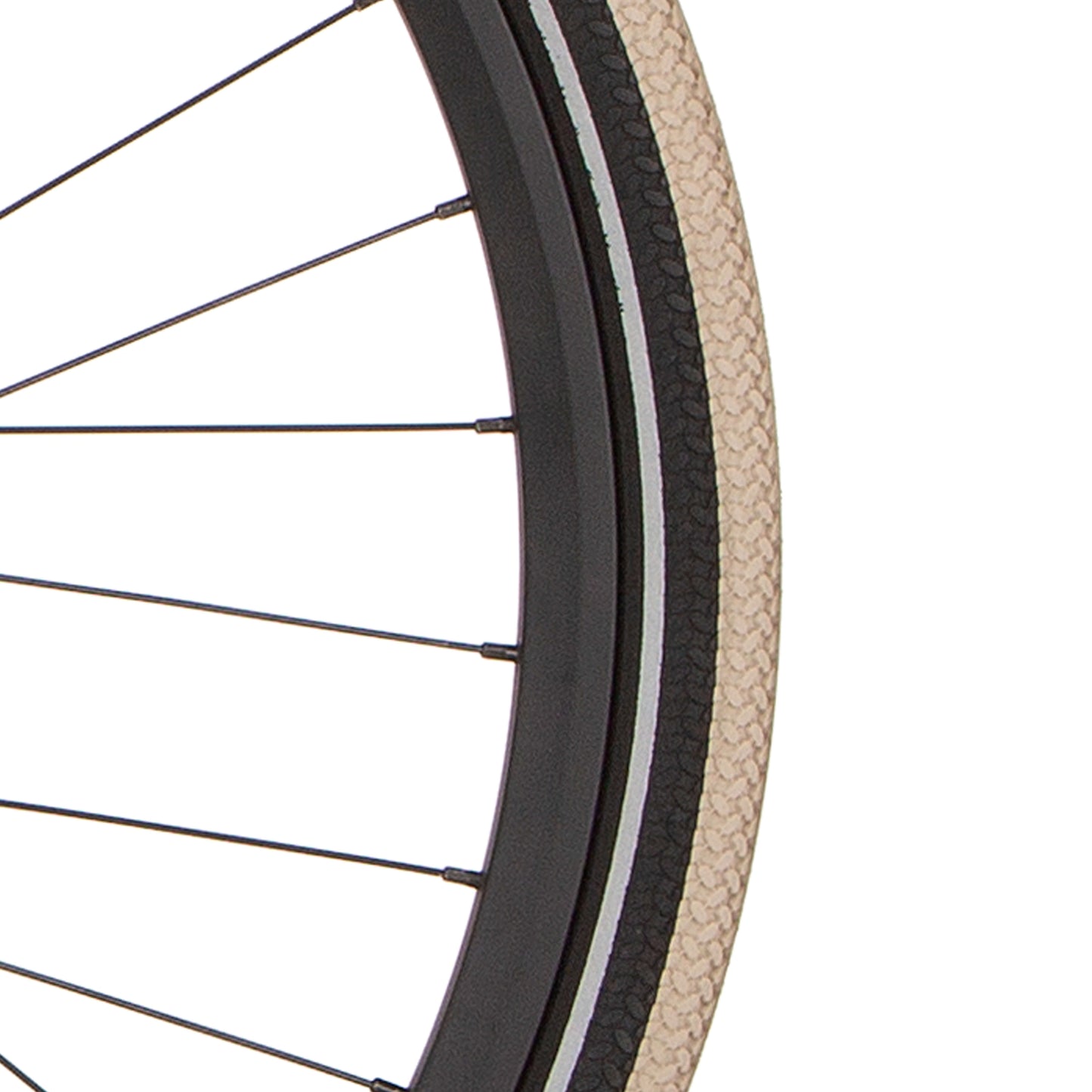 Cortina Tire Canberra 28 x 1,75 Khaki Black Refluen