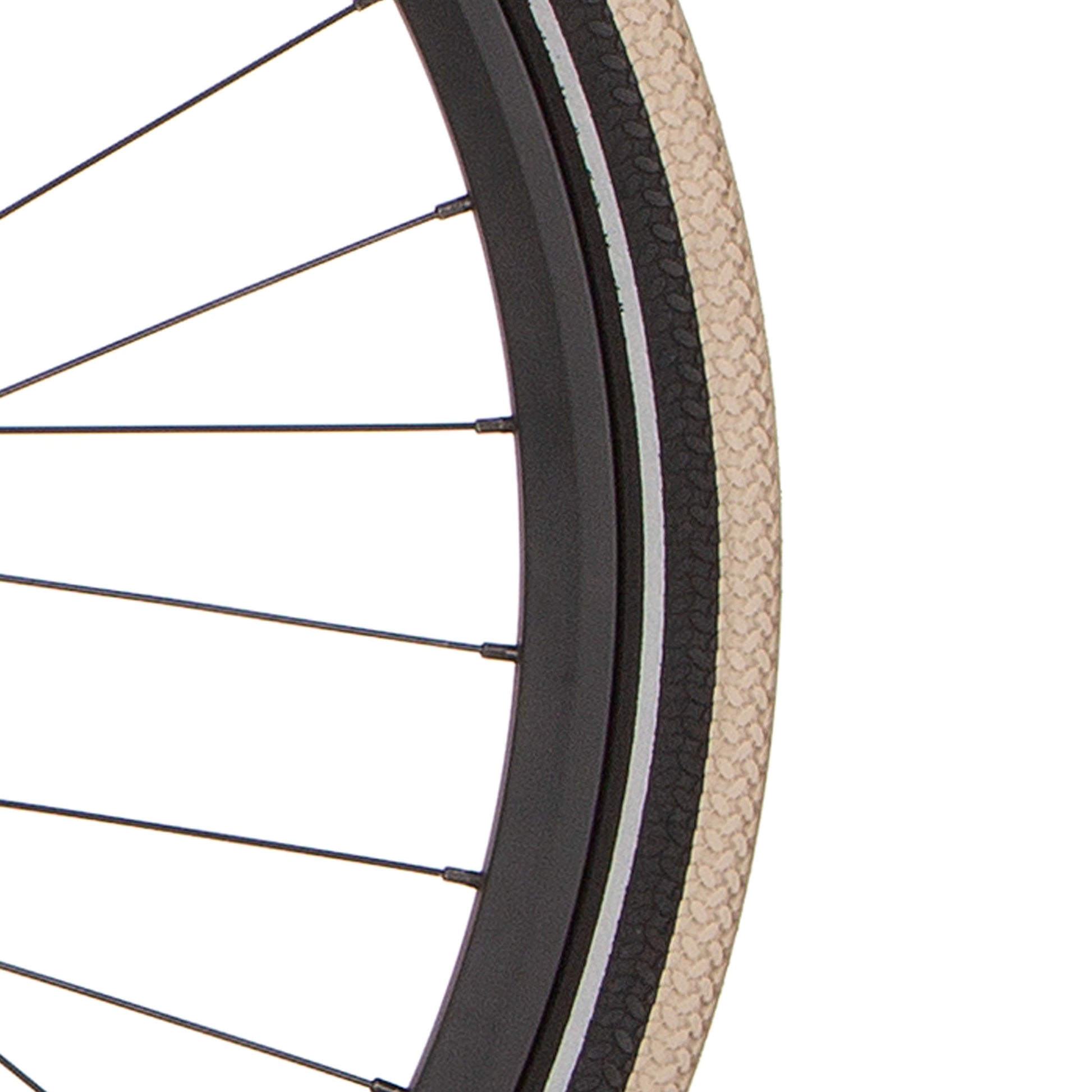 Cortina Tire Canberra 28 x 1,75 Khaki Black Refluen