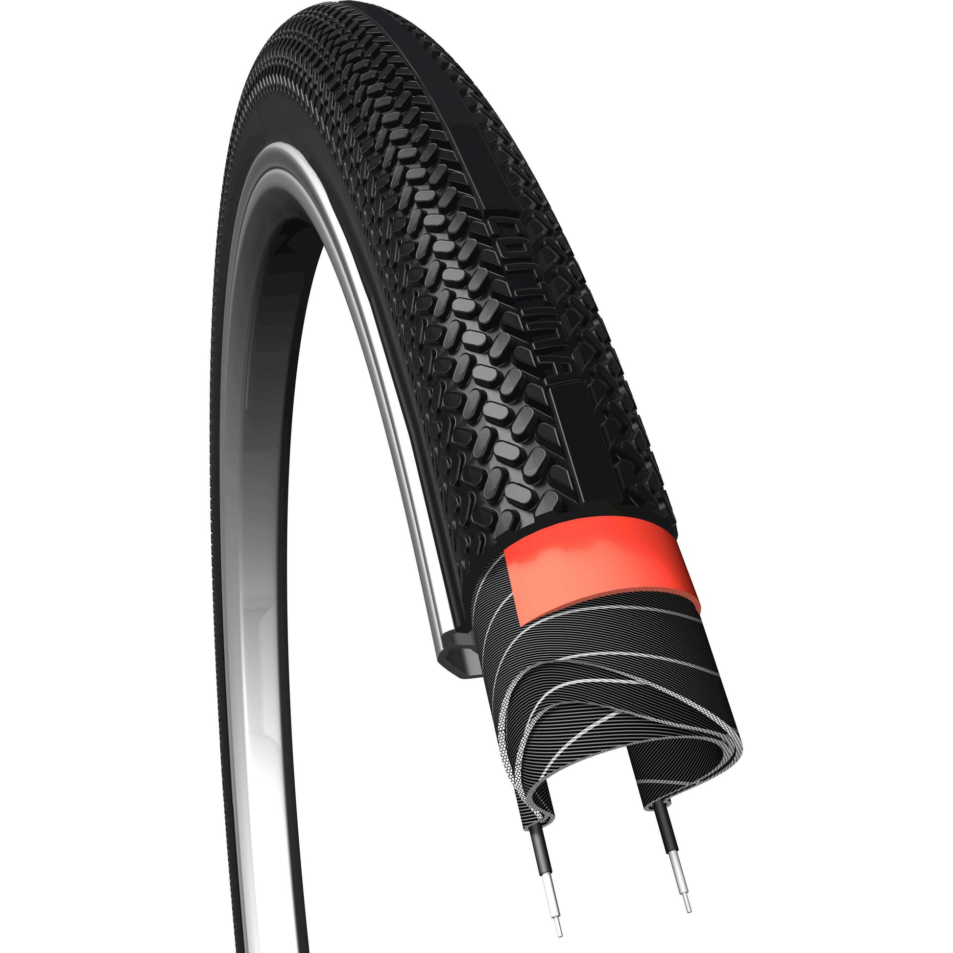 Cortina Reifen Canberra 28 x 1,75 schwarz refl