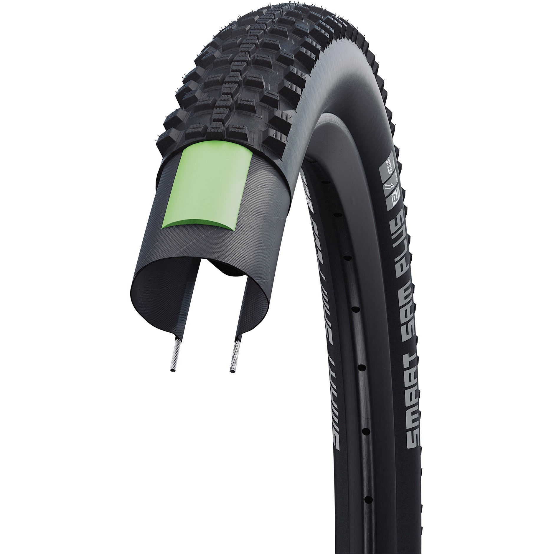 Schwalbe Tire 18-1,90 (47-355) Sam K-Guard Zwart