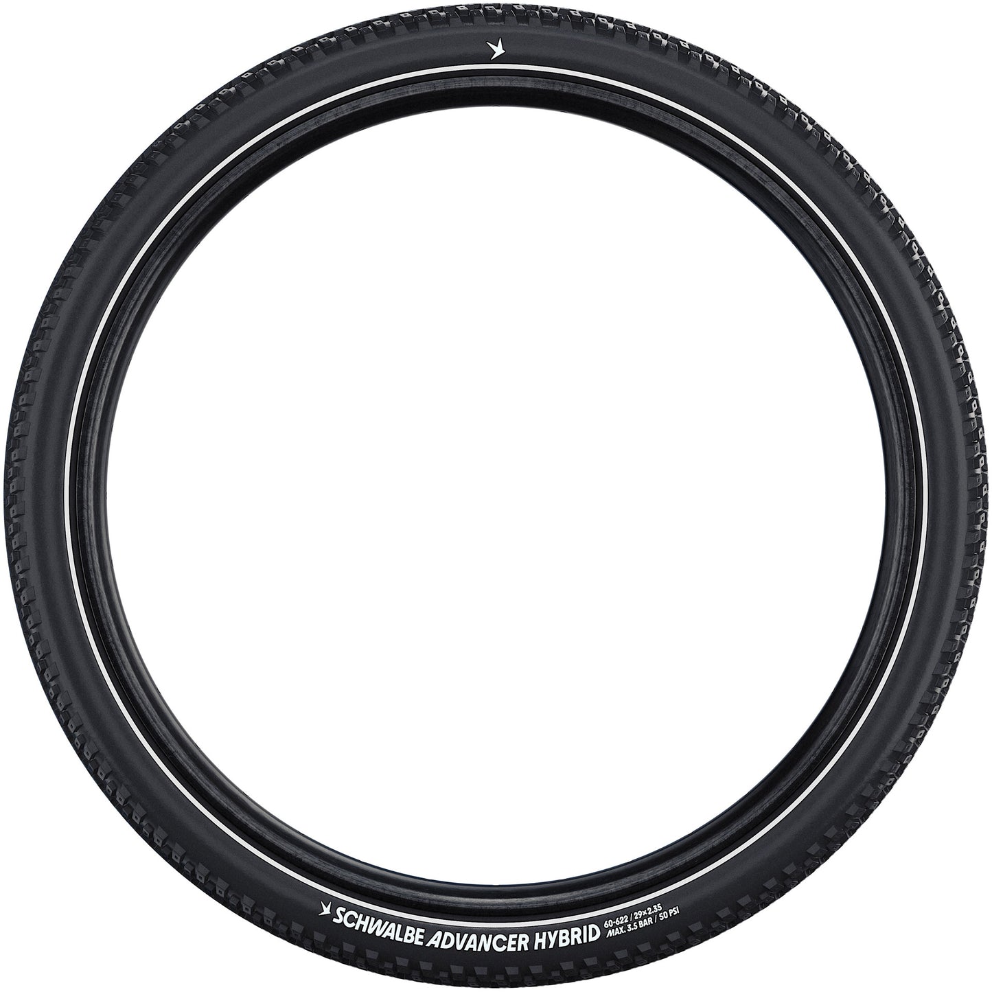 Schwalbe Tire Advancer Hybrid Act.Line 60-622