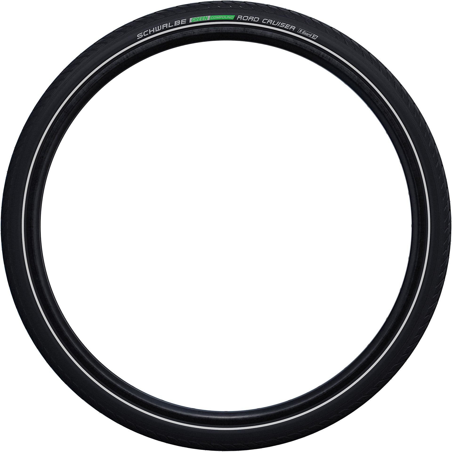 Schwalbe Motion Road Cruiser 28x1,40 700x35c (37-622) verkabelt Active Line Grün Schwarz+Reflex