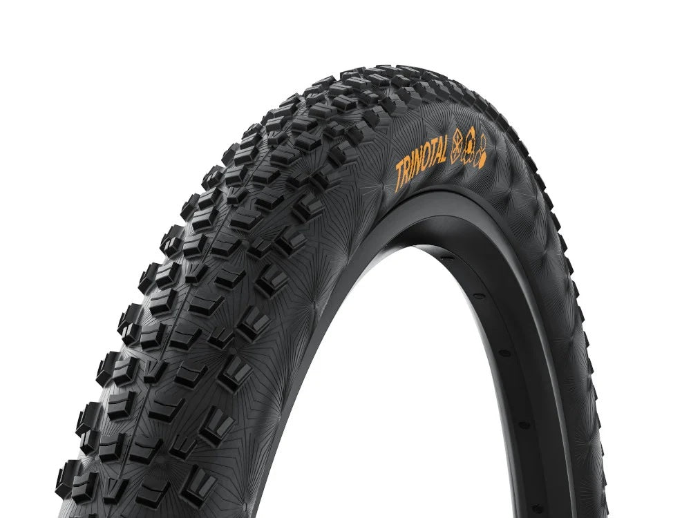 Continental Trinotal Tyres Fellable, 3 330 TPI, Tubeless Ready, für E-Bikes bis zu 25 km HFOR trocken bis feuchte Bedingungen und schwere bis leicht gemischte Oberflächen