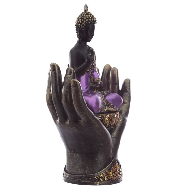 In der Hand - Purple Black Thai Buddha
