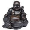 Frieden des Ostens gebürstete Holzwirkung Chinesisch Lachbuddha