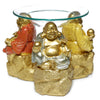 Glück Glitzer Chinesisch Lachende Buddha Öl und Wachsende Duftbrenner