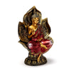 Rot Gold Thai Buddha sitzend Lotus