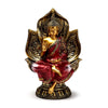 Rot Gold Thai Buddha sitzend Lotus