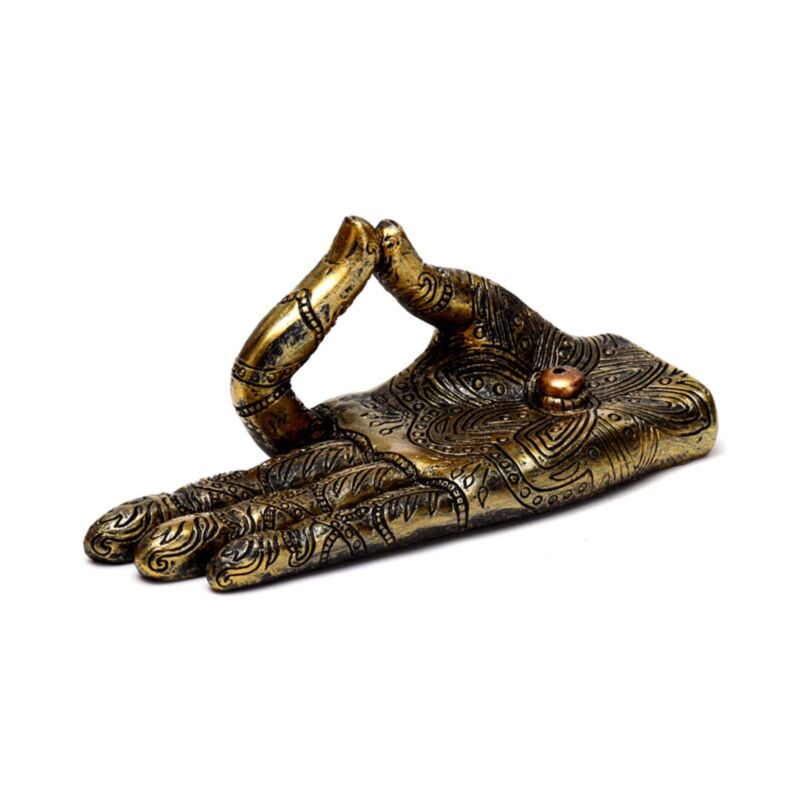 Henna Buddha Handrascher Halter