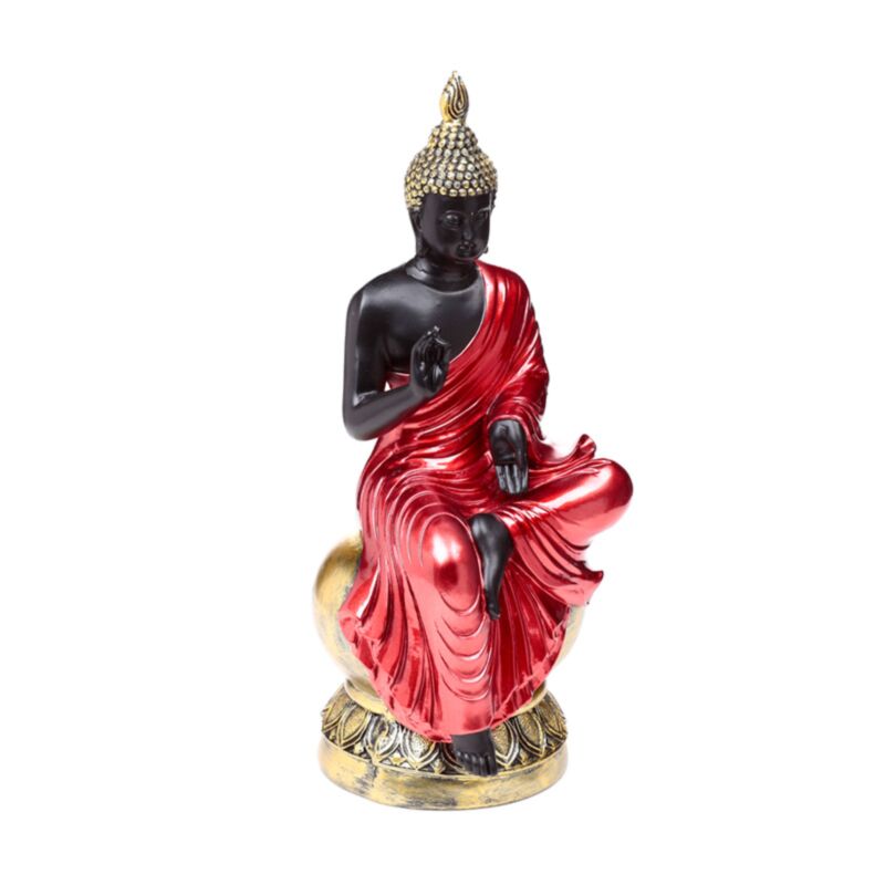 Rot, Schwarzgold Thai Buddha Erleuchtung