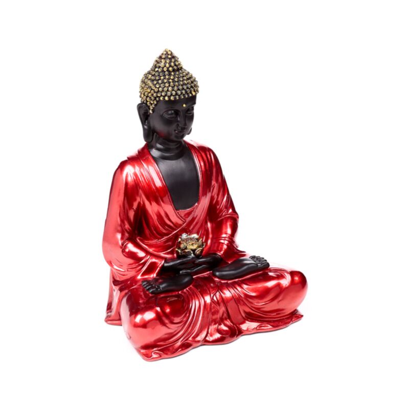 Rot, Schwarzgold Thai Buddha Kontemplation