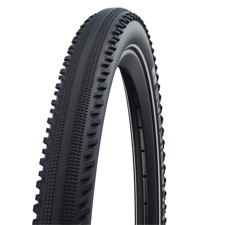 Schwalbe Hurricane – kabelgebunden – Addix – Raceguard – 26 x 2,10 – Schwarz + Reflex