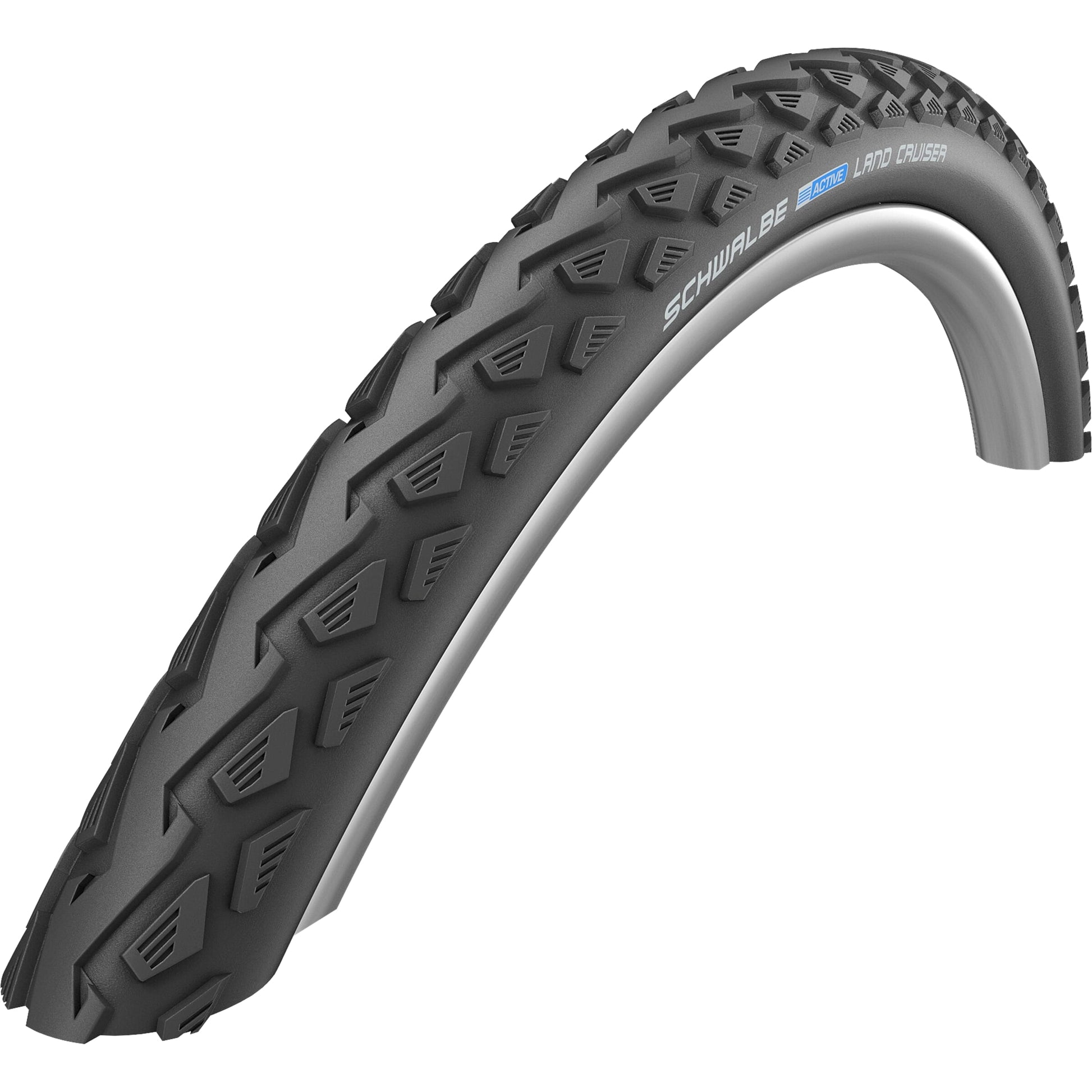 Schwalbe Land Cruiser – verkabelt – SBC – K-Guard – 26 x 2,00 – Schwarz