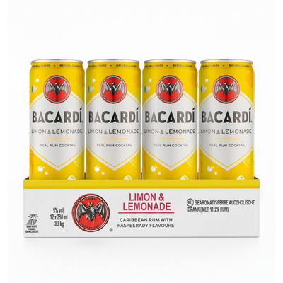 Bacardi Limon Limonade Dose (12x 25cl)