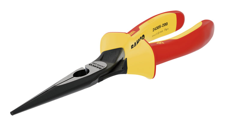 Bahco Spitzzange | ergo™ | isoliert | 1000 V | phosphatiert | 140 mm – 2430s-140