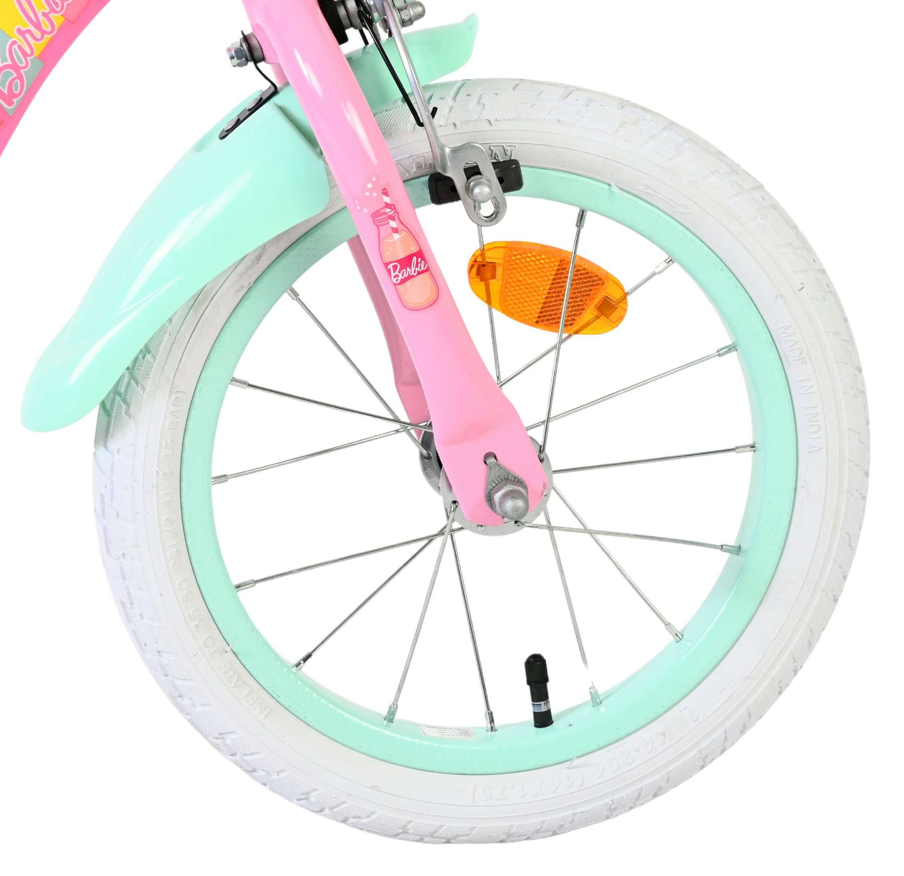 Barbie Kinderfahrrad – Mädchen – 14 Zoll – Rosa