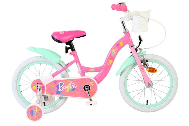 Barbie Kinderfahrrad - Mädchen - 16 Zoll - Rosa