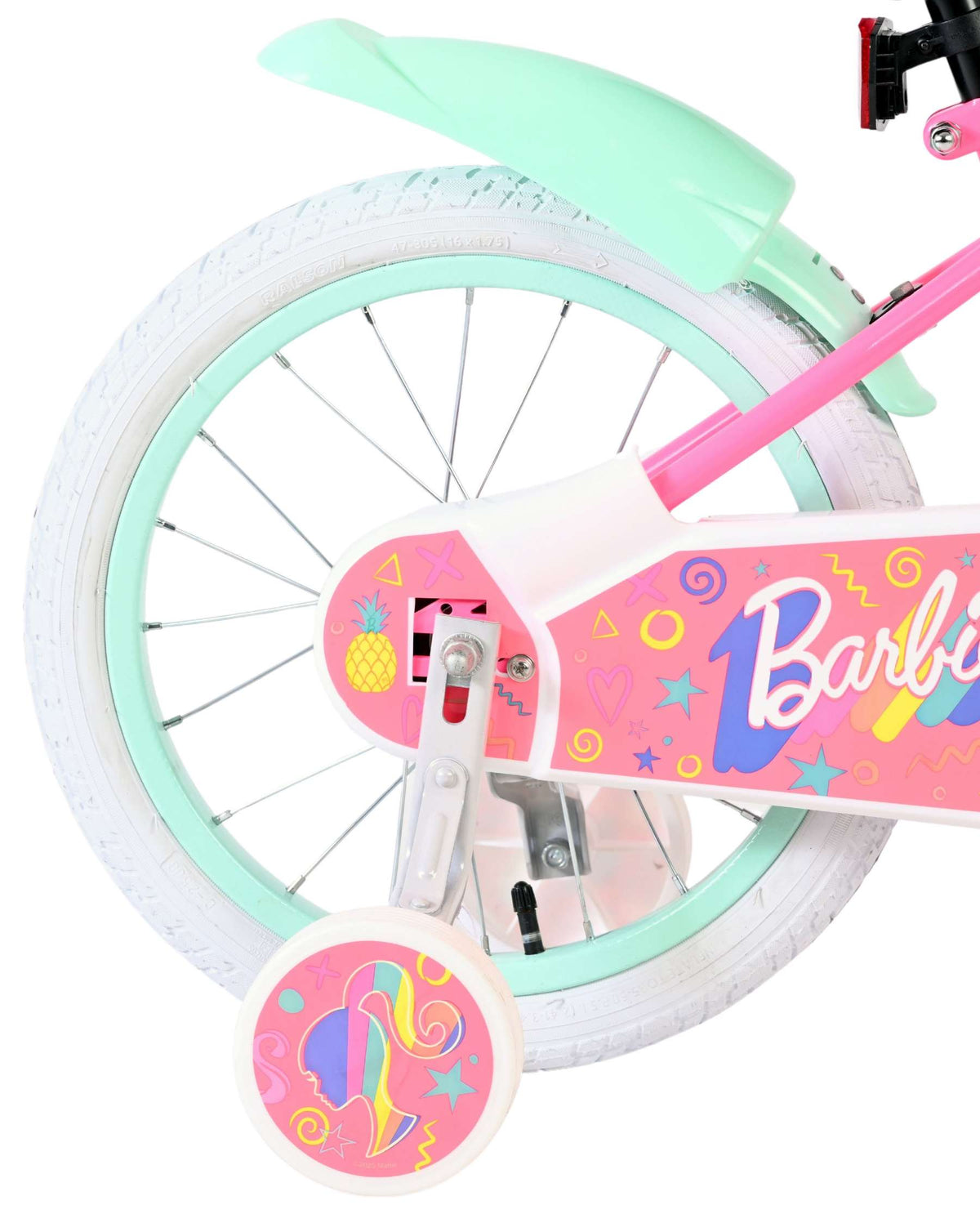 Barbie Kinderfahrrad - Mädchen - 16 Zoll - Rosa