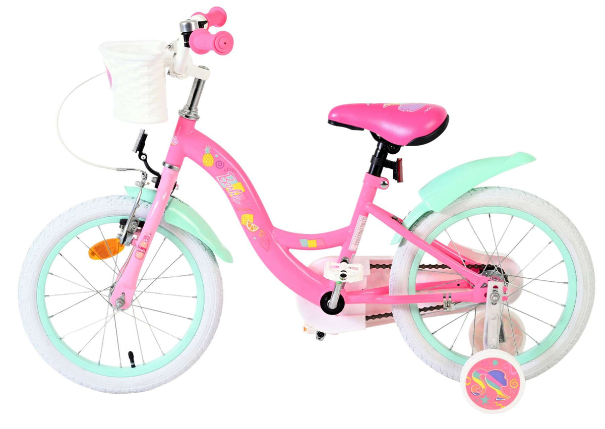 Barbie Kinderfahrrad - Mädchen - 16 Zoll - Rosa