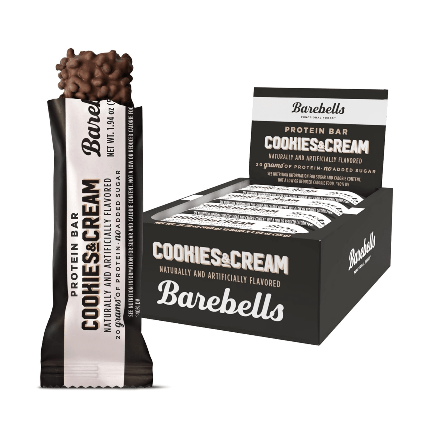 Barebells Proteinriegel Cookies Cream (12x 55g)