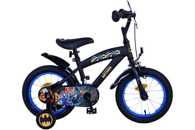 Batman Kinderbike - Jungen - 14 Zoll - schwarz