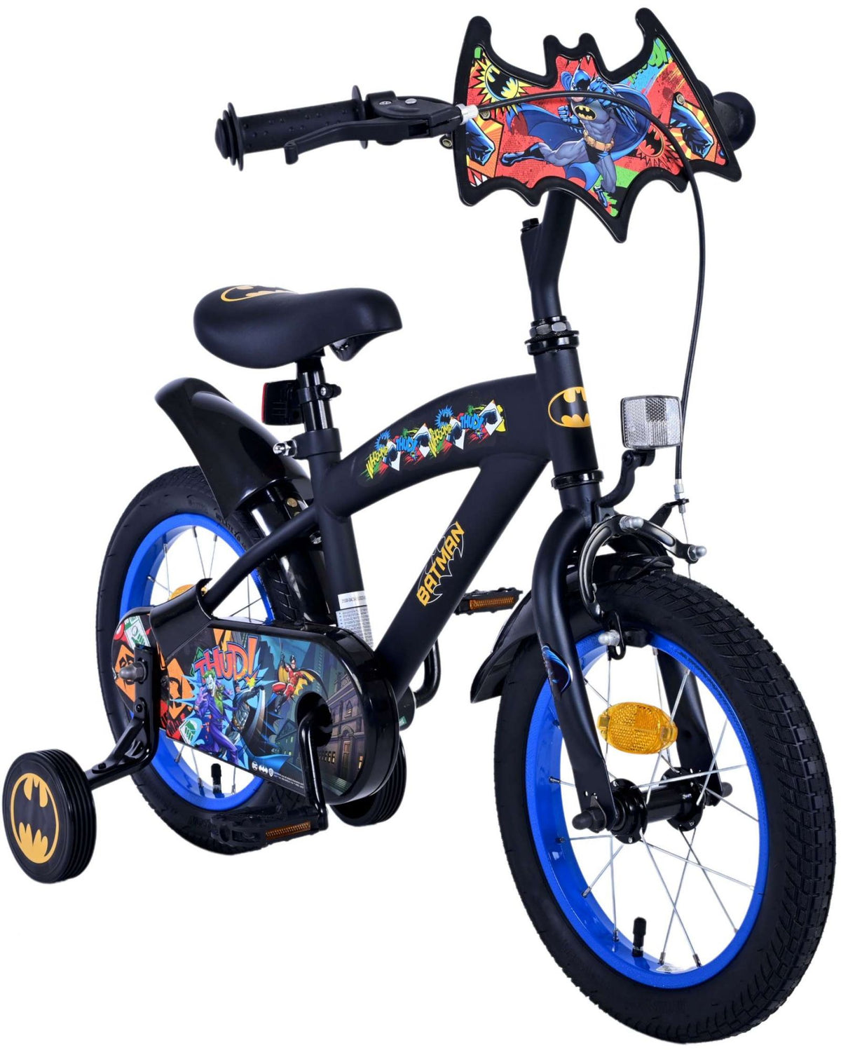 Batman Kinderbike - Jungen - 14 Zoll - schwarz