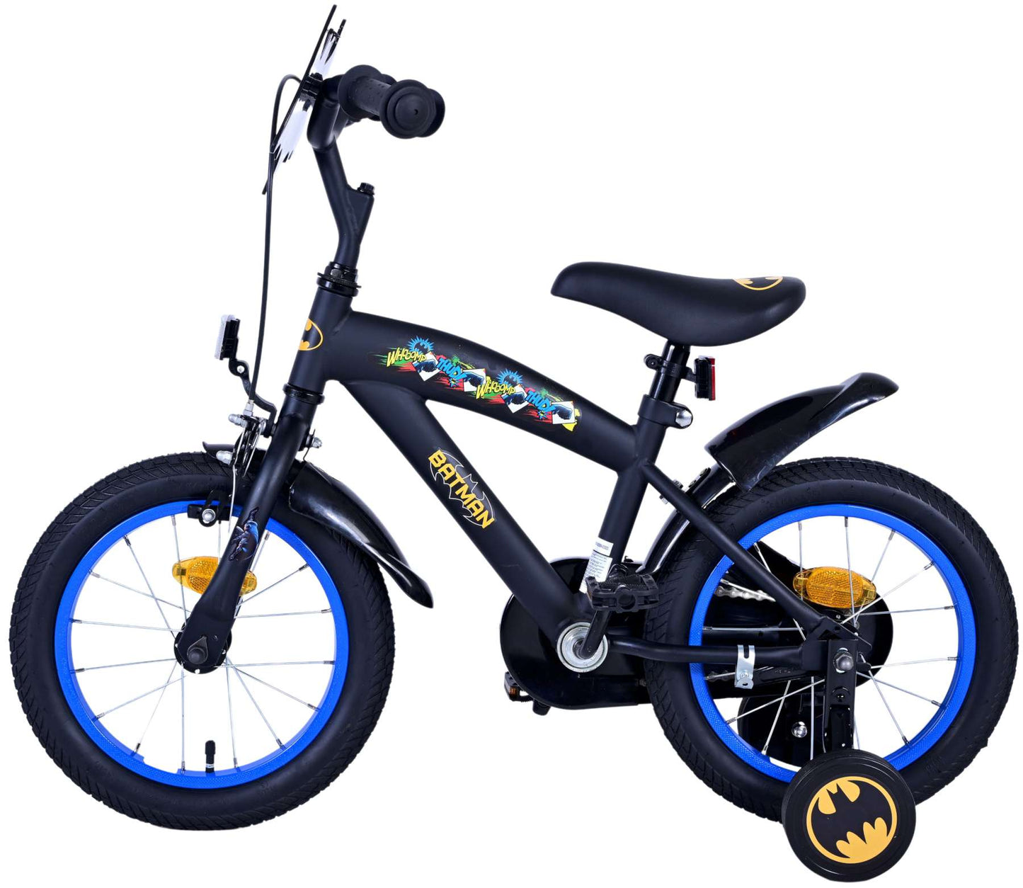 Batman Kinderbike - Jungen - 14 Zoll - schwarz