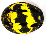 Skate Fahrradhelm Batman Junigoud 52-56 cm schwarz gelb - afbeelding 3