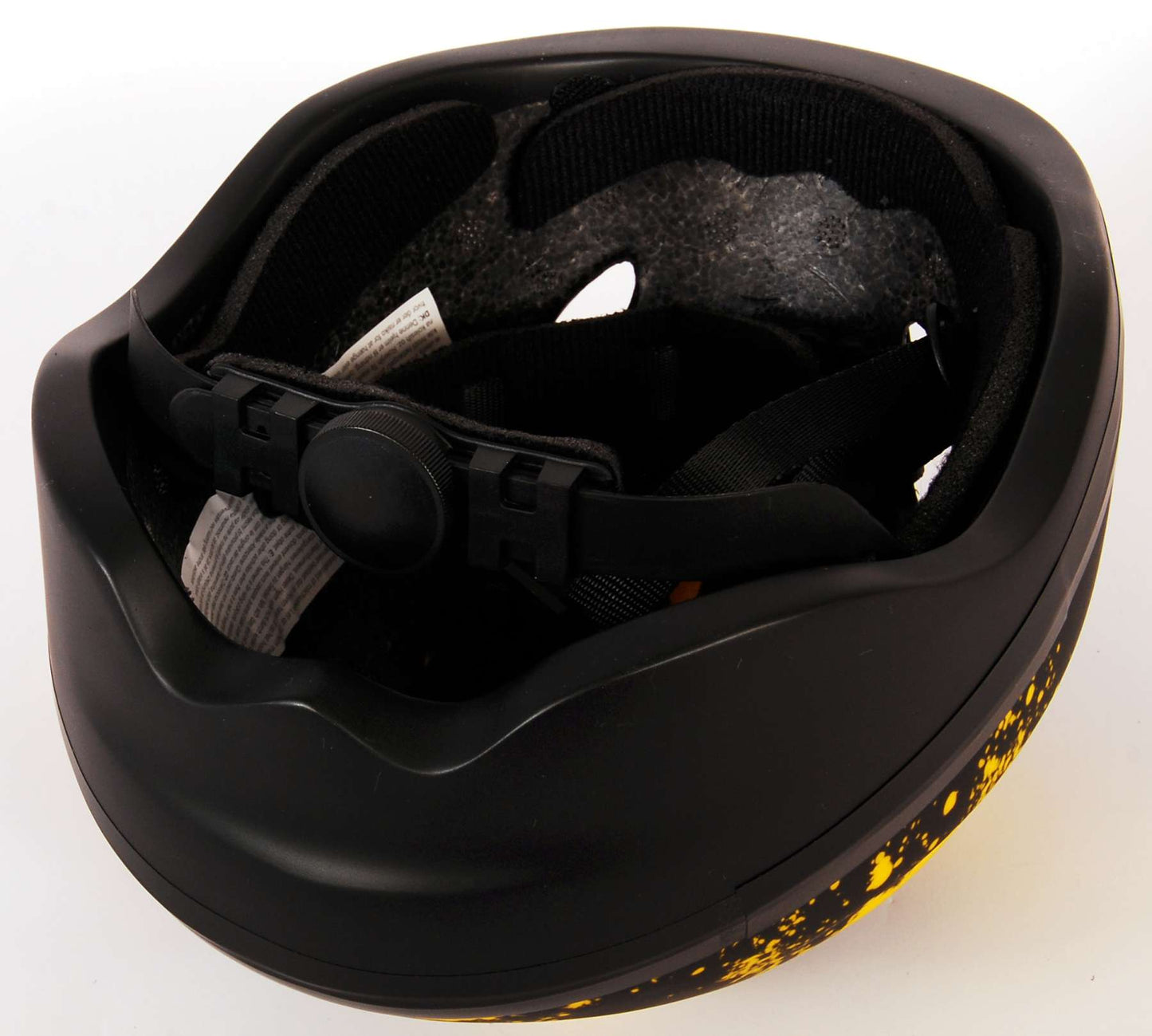 Skate Fahrradhelm Batman Junigoud 52-56 cm schwarz gelb