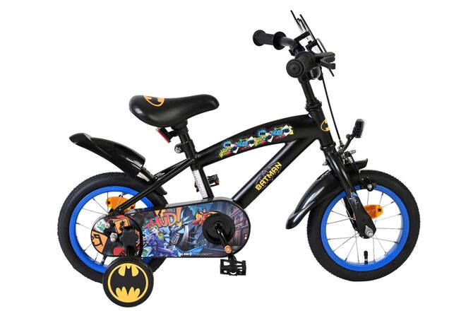 Batman Kinderfahrrad - Jungen - 12 Zoll - Schwarz