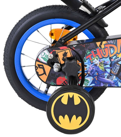 Batman Kinderfahrrad - Jungen - 12 Zoll - Schwarz