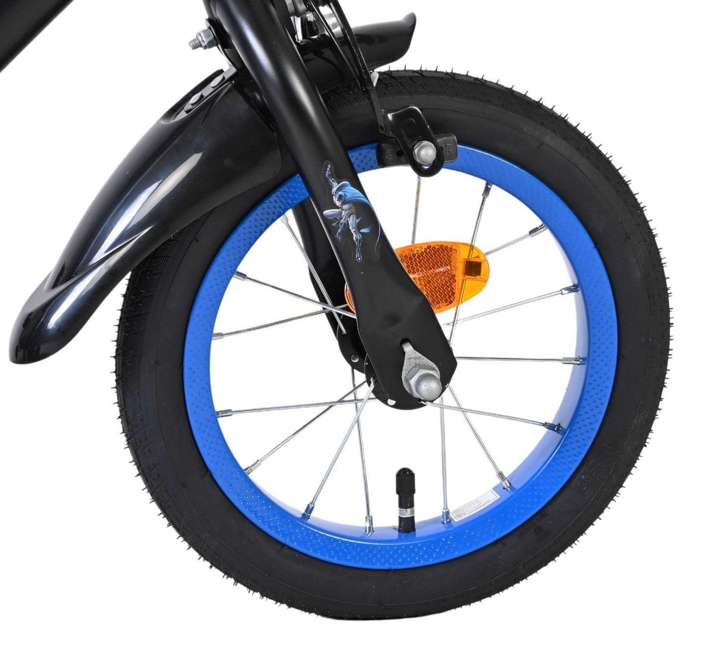 Batman Kinderfahrrad - Jungen - 12 Zoll - Schwarz