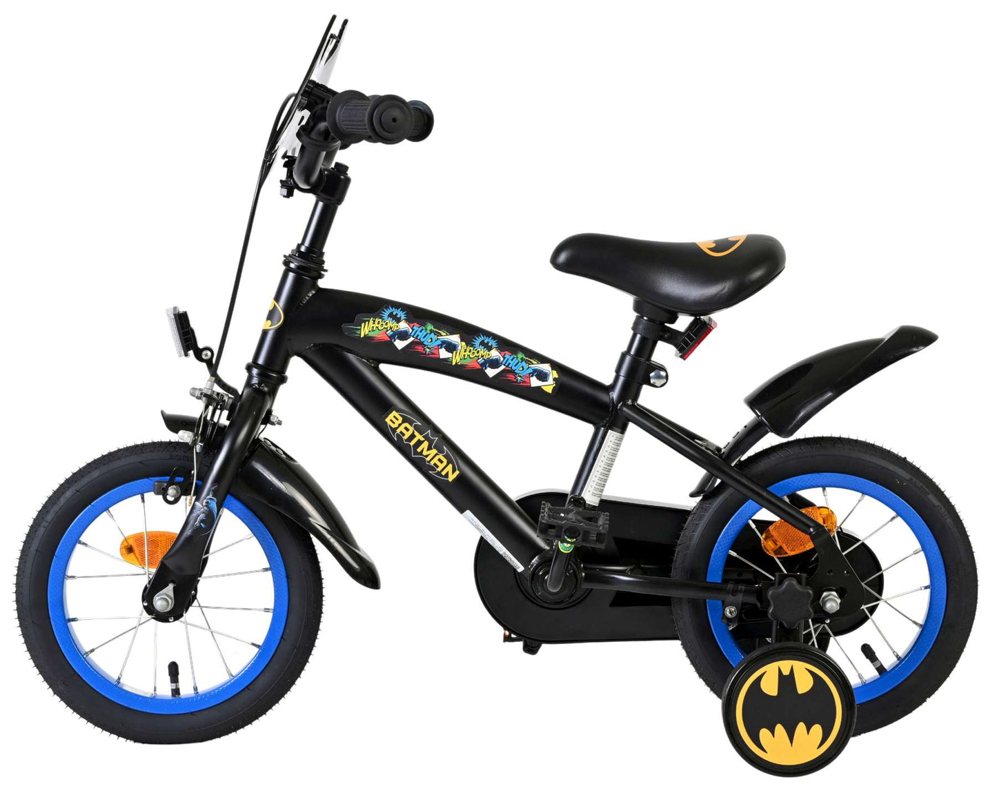 Batman Kinderfahrrad - Jungen - 12 Zoll - Schwarz