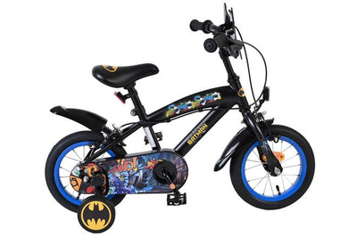Batman Kinderfahrrad – Jungen – 12 Zoll – Schwarz – zwei Handbremsen